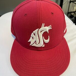 Nike True Washington State Cougars Snapback Hat “Cougs” On Back